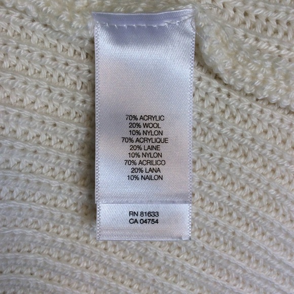 KENNETH COLE cream sweater Women’s Size S - Picture 5 of 7